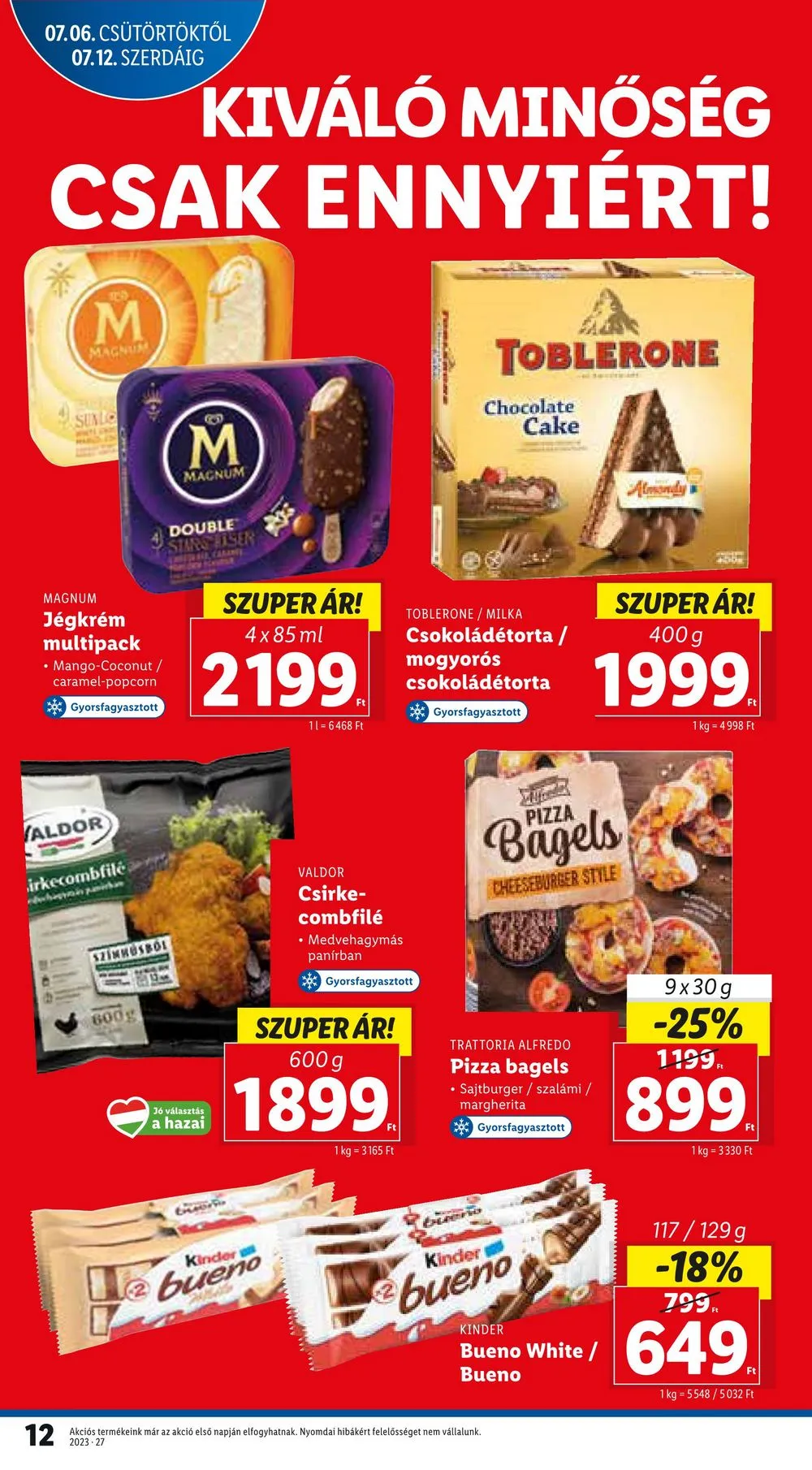Lidl akciós újság 07.06–07.12 – 12. oldal
