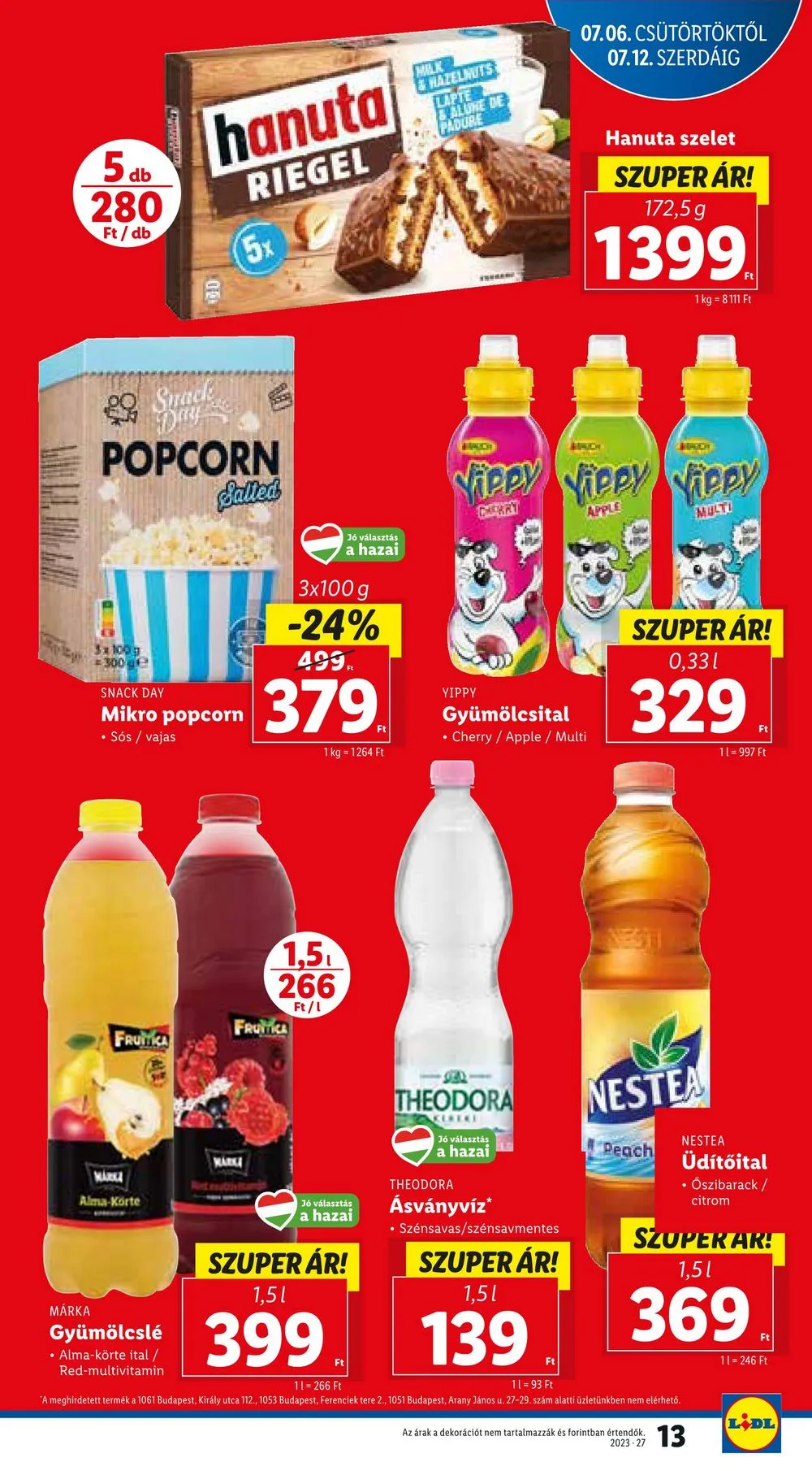 Lidl akciós újság 07.06–07.12 – 13. oldal