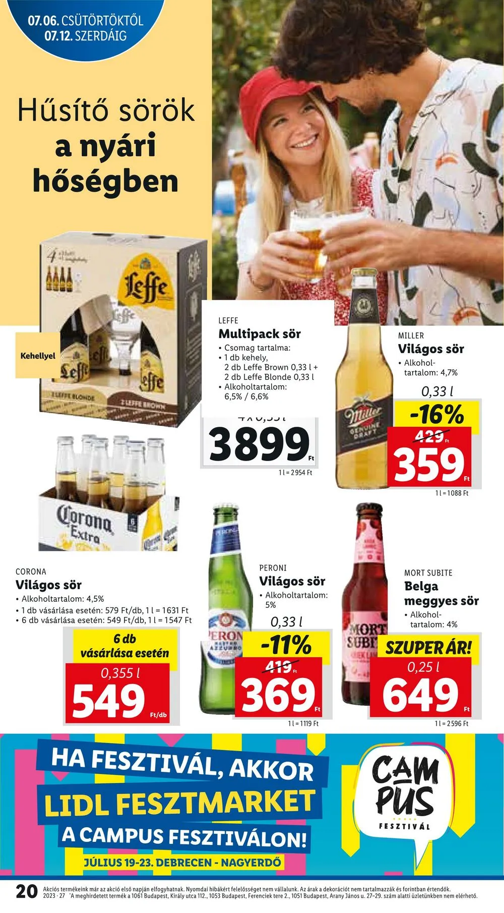 Lidl akciós újság 07.06–07.12 – 20. oldal