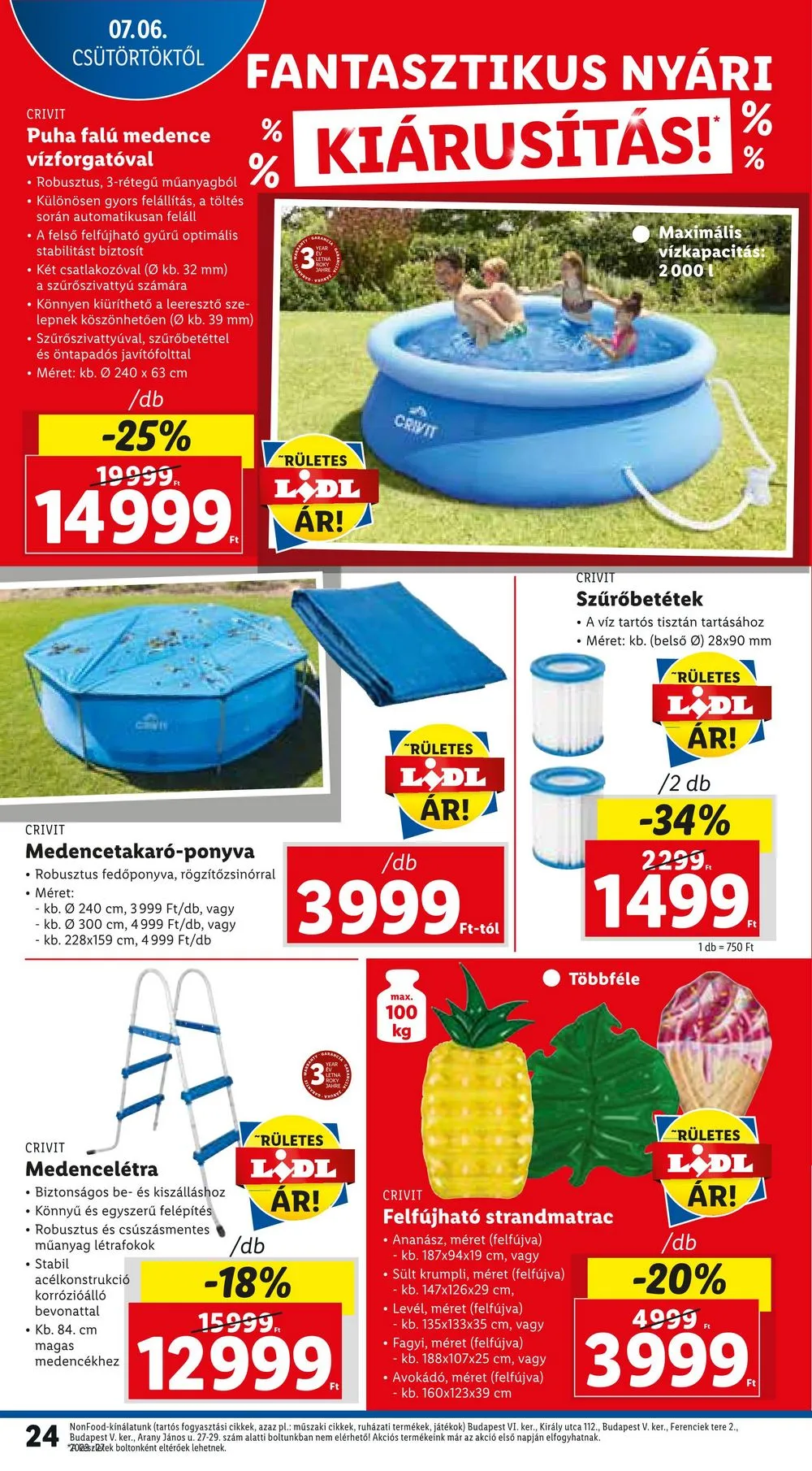 Lidl akciós újság 07.06–07.12 – 24. oldal