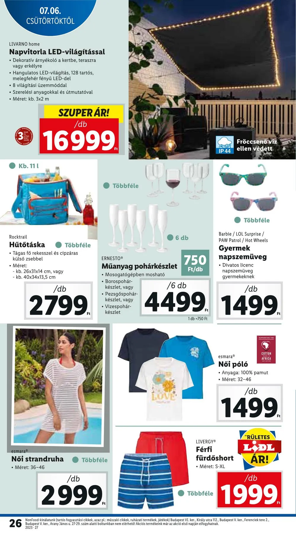 Lidl akciós újság 07.06–07.12 – 26. oldal
