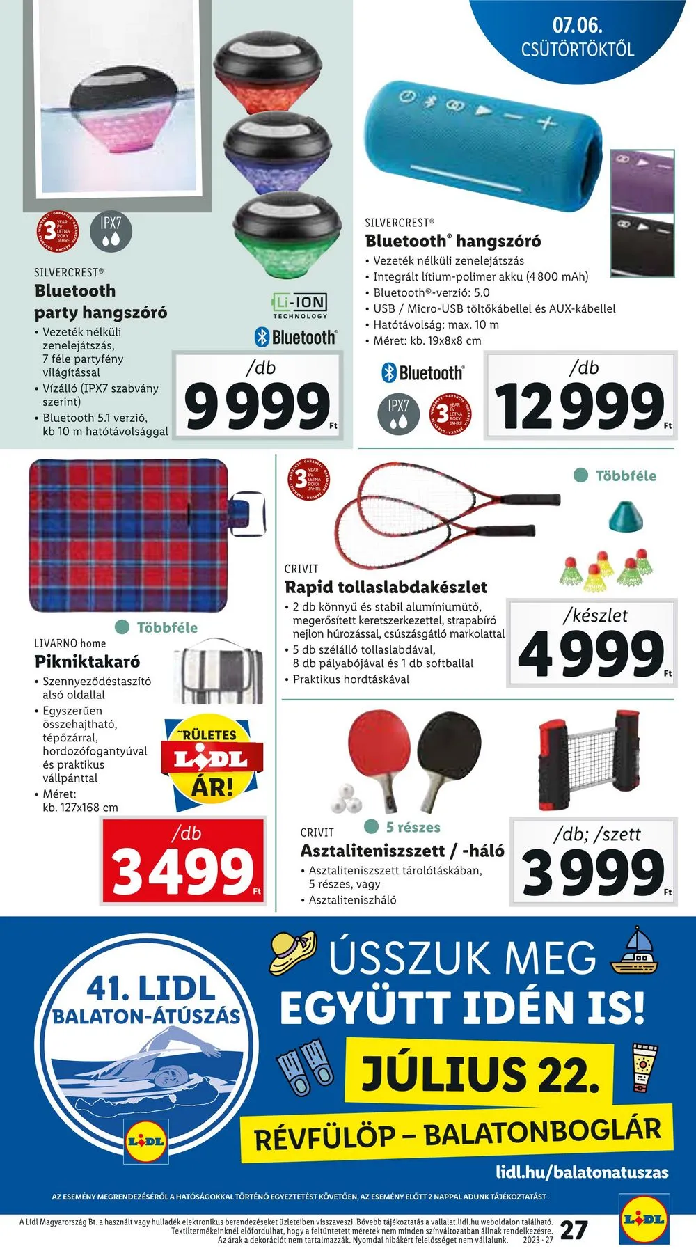 Lidl akciós újság 07.06–07.12 – 27. oldal