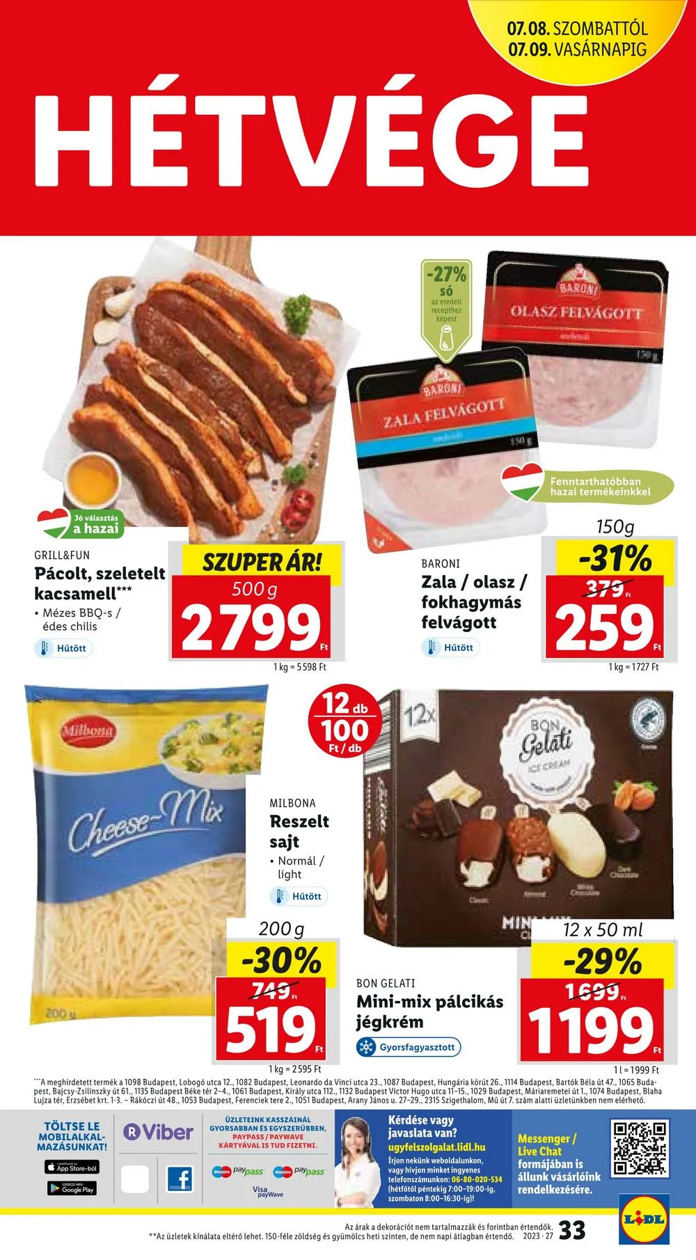 Lidl akciós újság 07.06–07.12 – 33. oldal