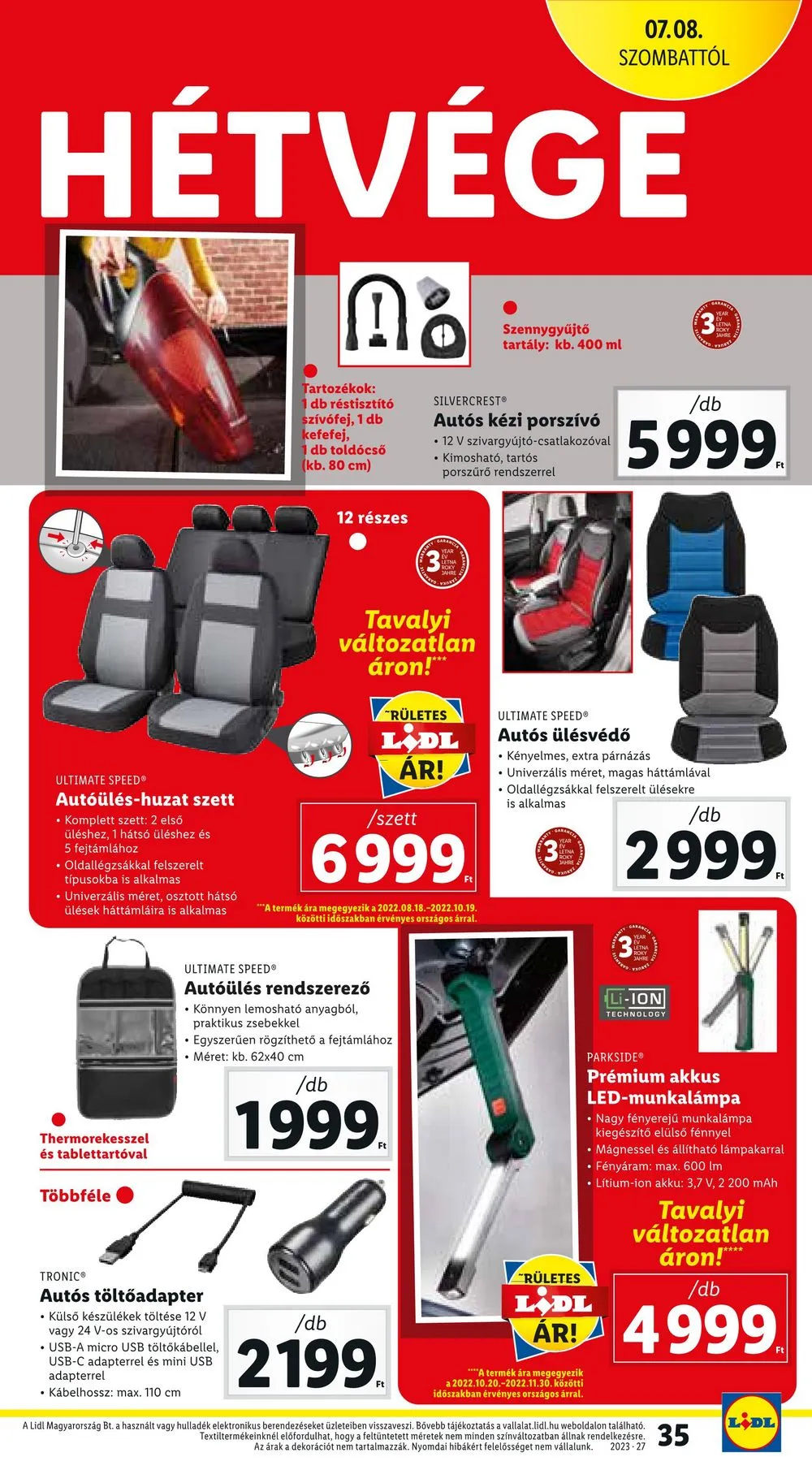 Lidl akciós újság 07.06–07.12 – 35. oldal