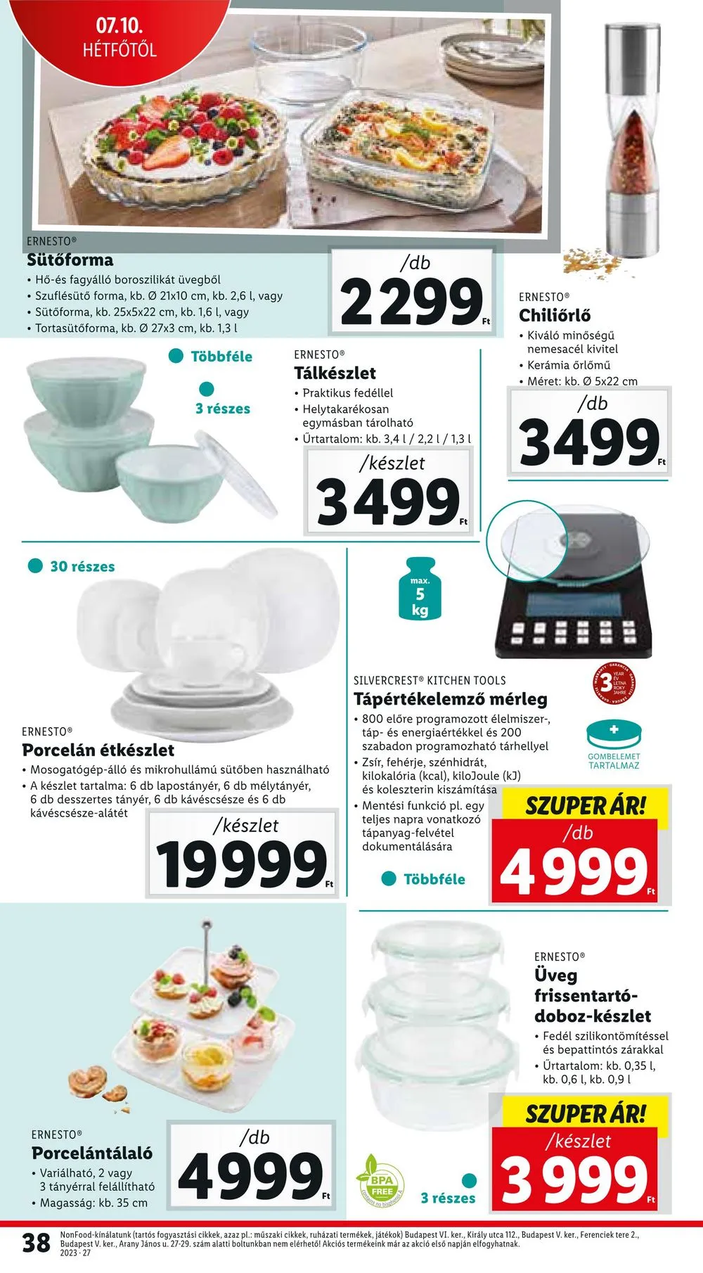 Lidl akciós újság 07.06–07.12 – 38. oldal