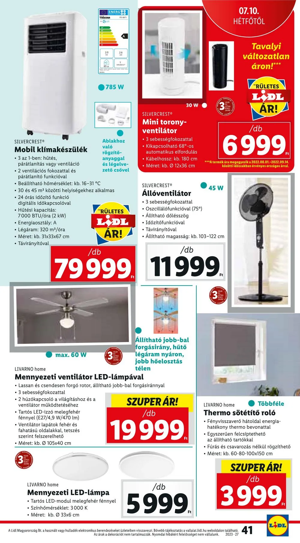 Lidl akciós újság 07.06–07.12 – 41. oldal
