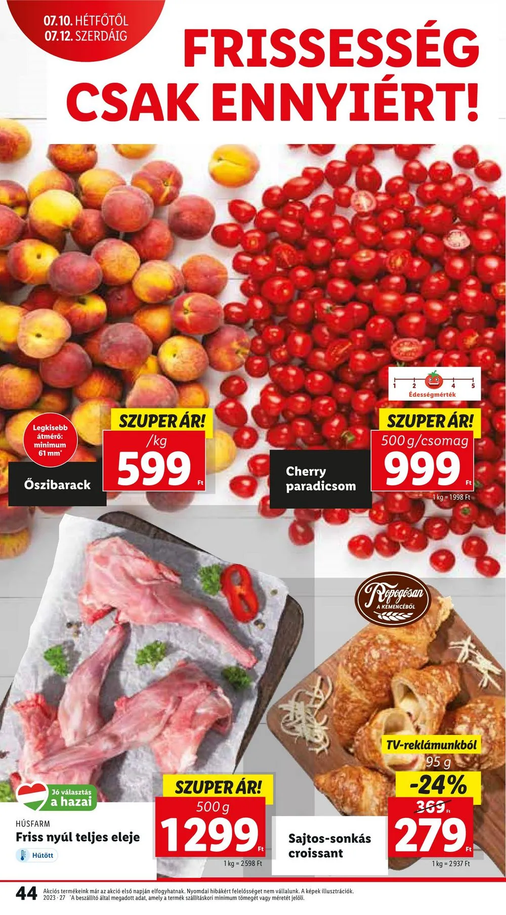 Lidl akciós újság 07.06–07.12 – 44. oldal