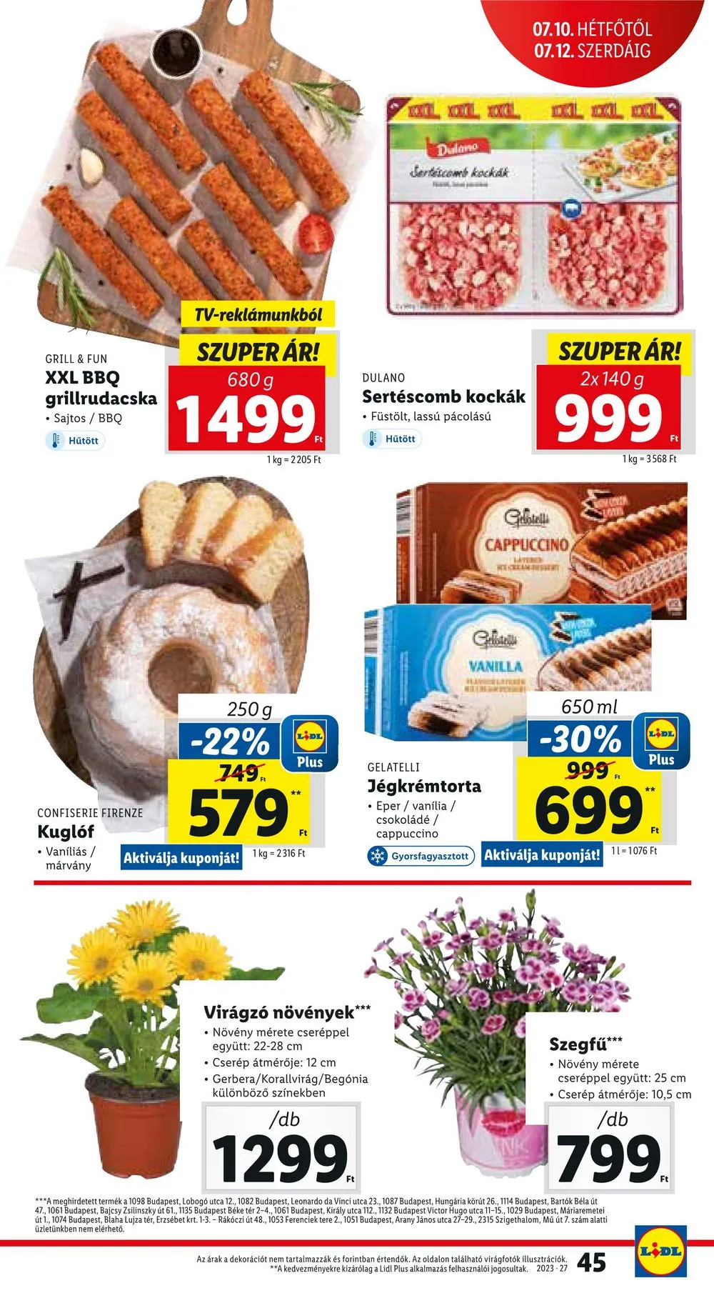 Lidl akciós újság 07.06–07.12 – 45. oldal
