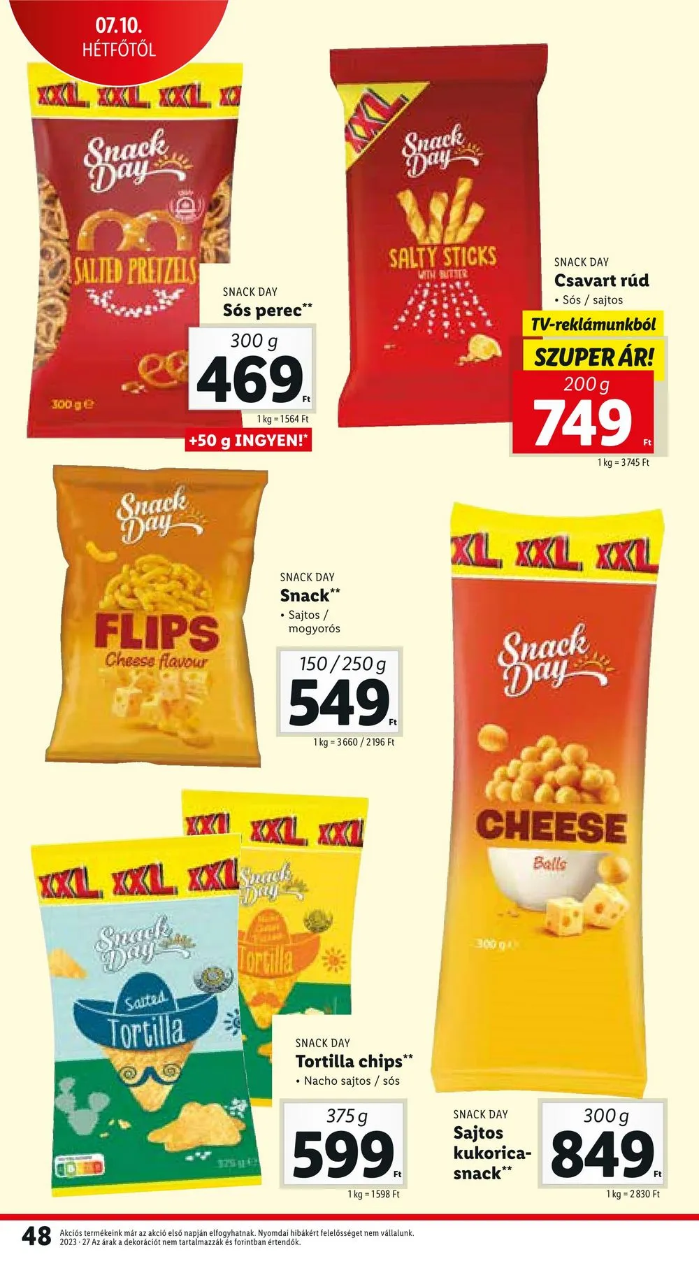 Lidl akciós újság 07.06–07.12 – 48. oldal