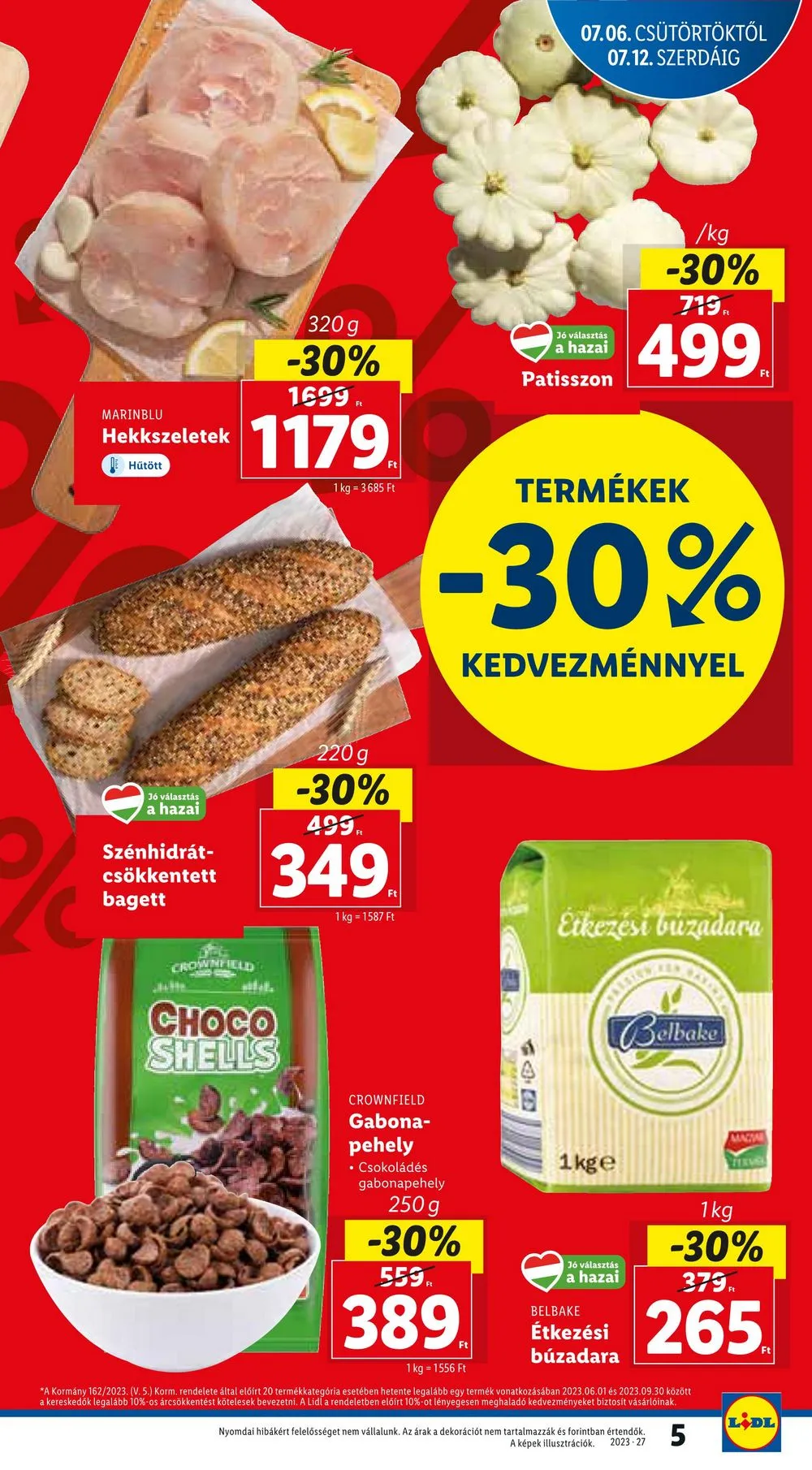 Lidl akciós újság 07.06–07.12 – 5. oldal