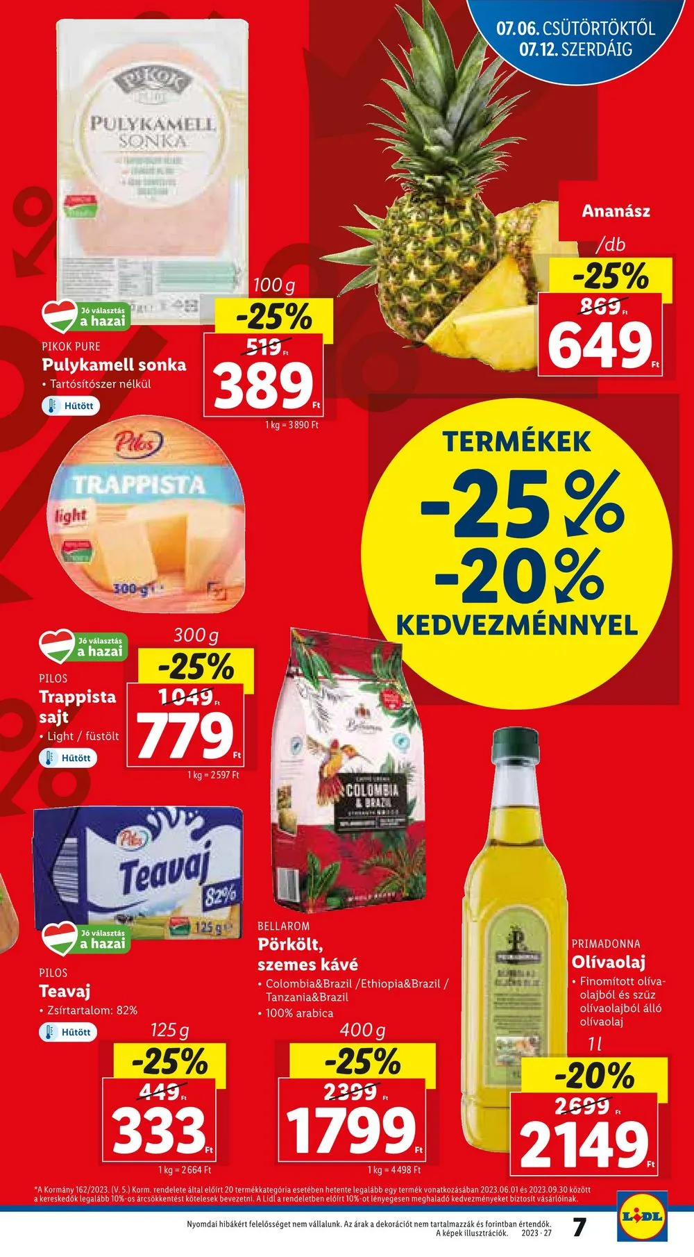 Lidl akciós újság 07.06–07.12 – 7. oldal