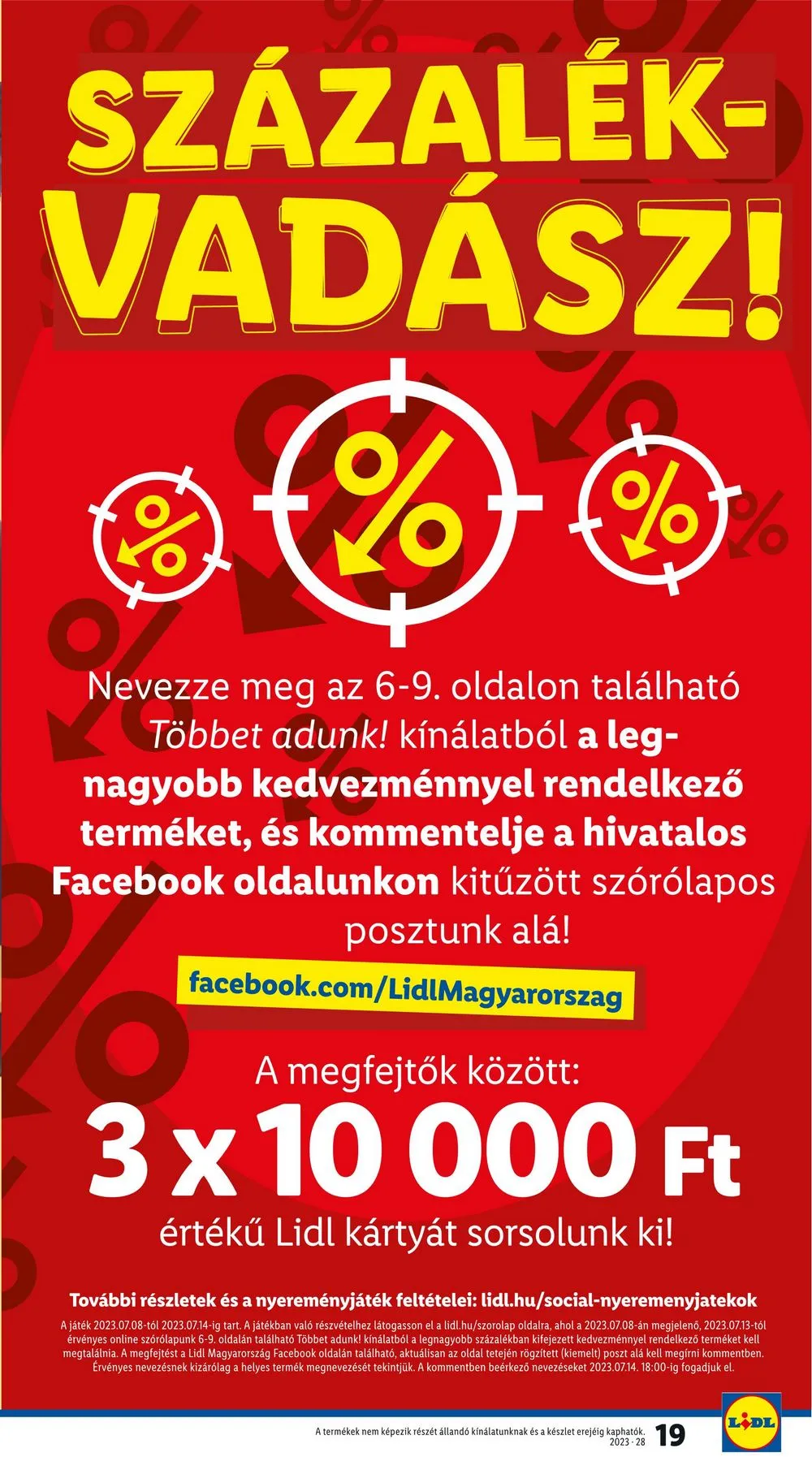 Lidl akciós újság 07.13–07.19 – 19. oldal