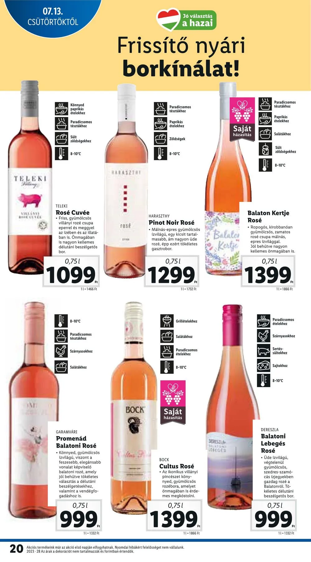 Lidl akciós újság 07.13–07.19 – 20. oldal