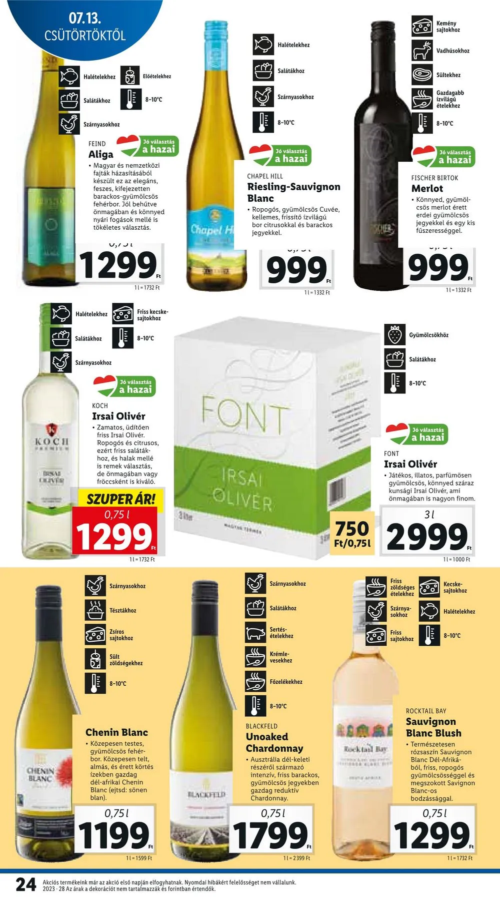 Lidl akciós újság 07.13–07.19 – 24. oldal