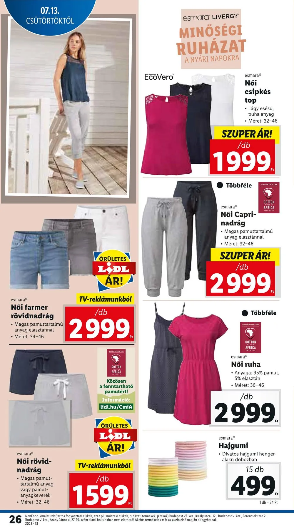 Lidl akciós újság 07.13–07.19 – 26. oldal