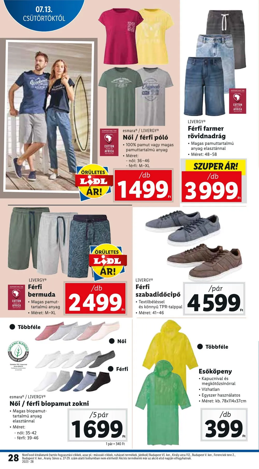 Lidl akciós újság 07.13–07.19 – 28. oldal