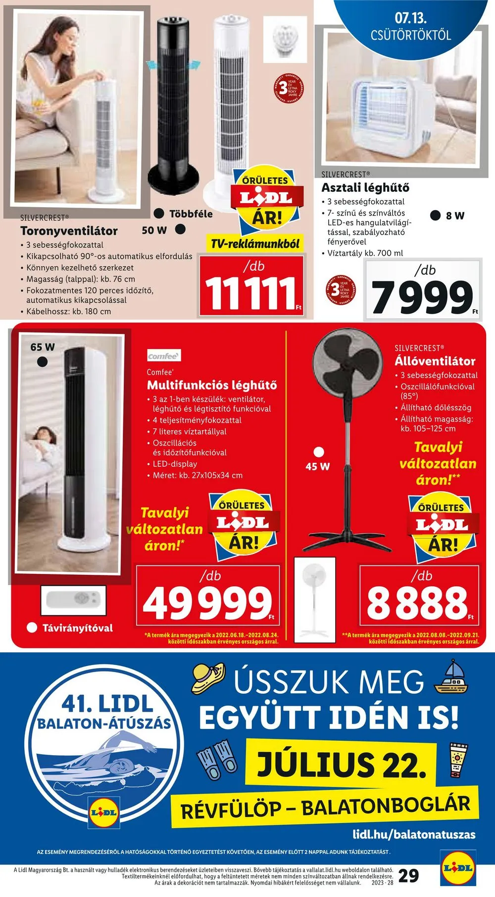 Lidl akciós újság 07.13–07.19 – 29. oldal