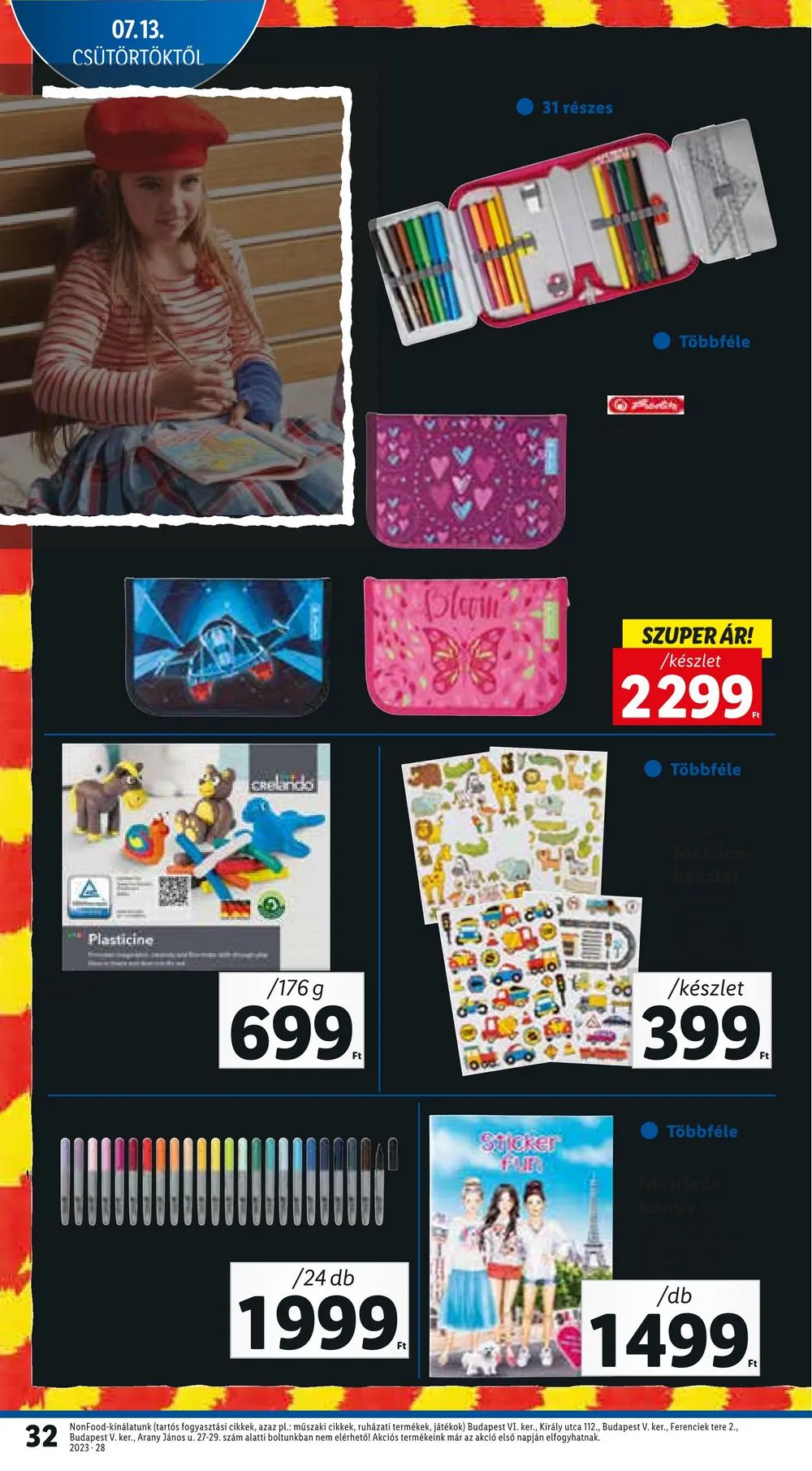 Lidl akciós újság 07.13–07.19 – 32. oldal