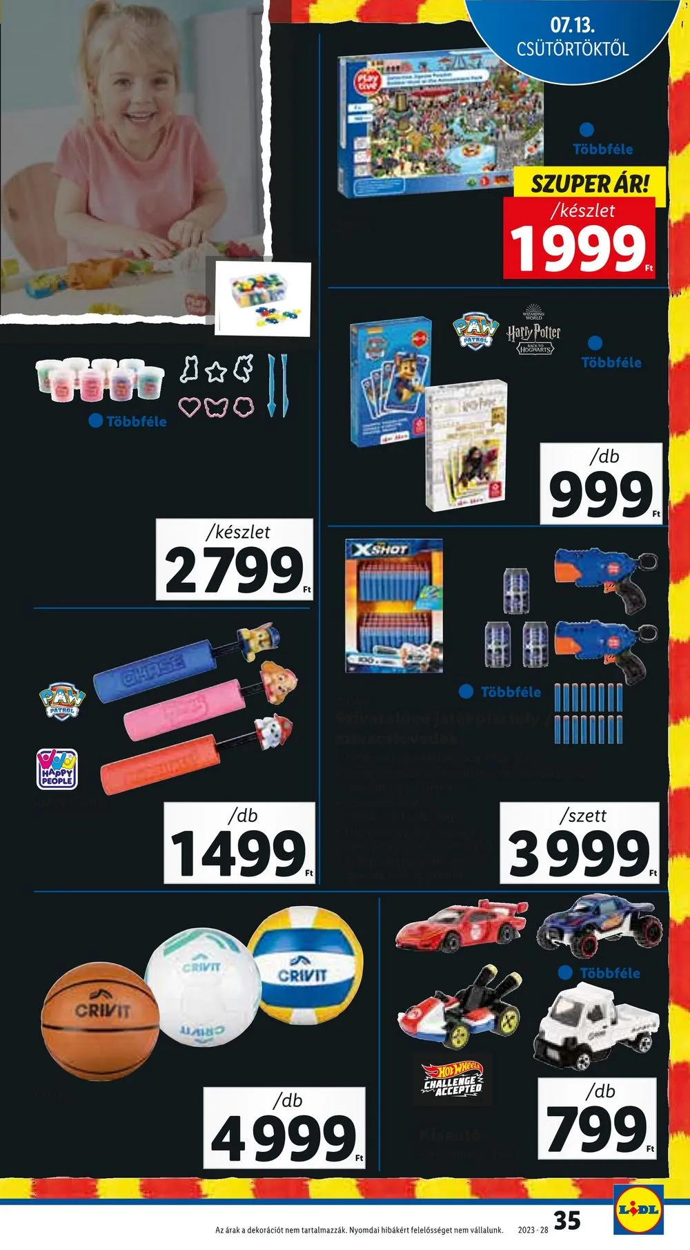 Lidl akciós újság 07.13–07.19 – 35. oldal