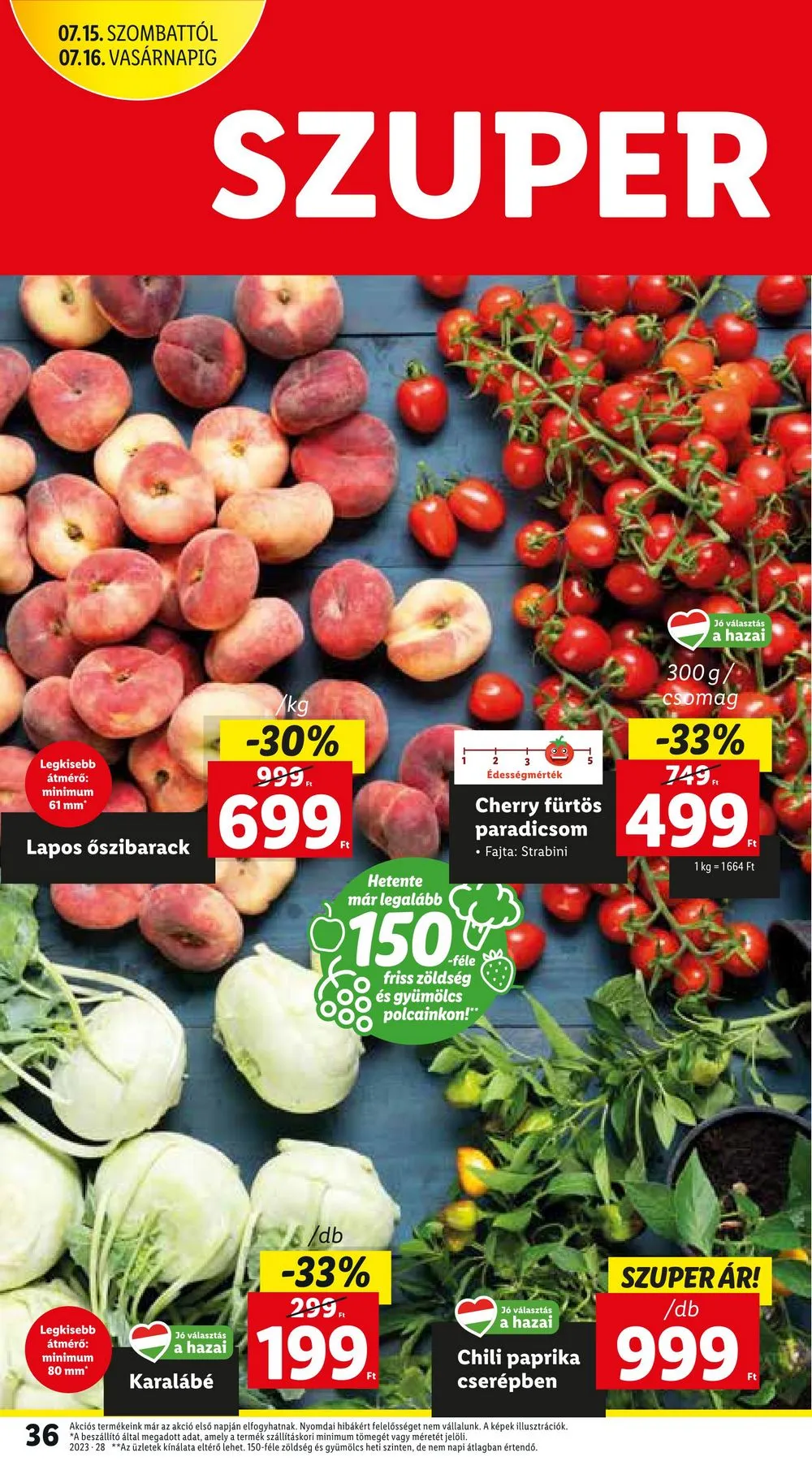 Lidl akciós újság 07.13–07.19 – 36. oldal