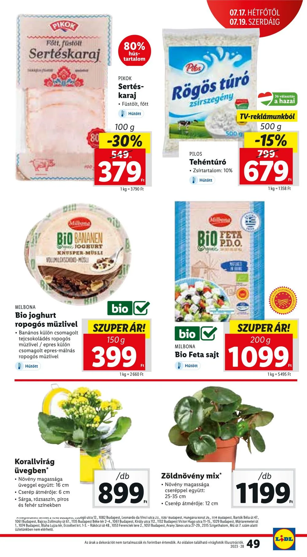 Lidl akciós újság 07.13–07.19 – 49. oldal