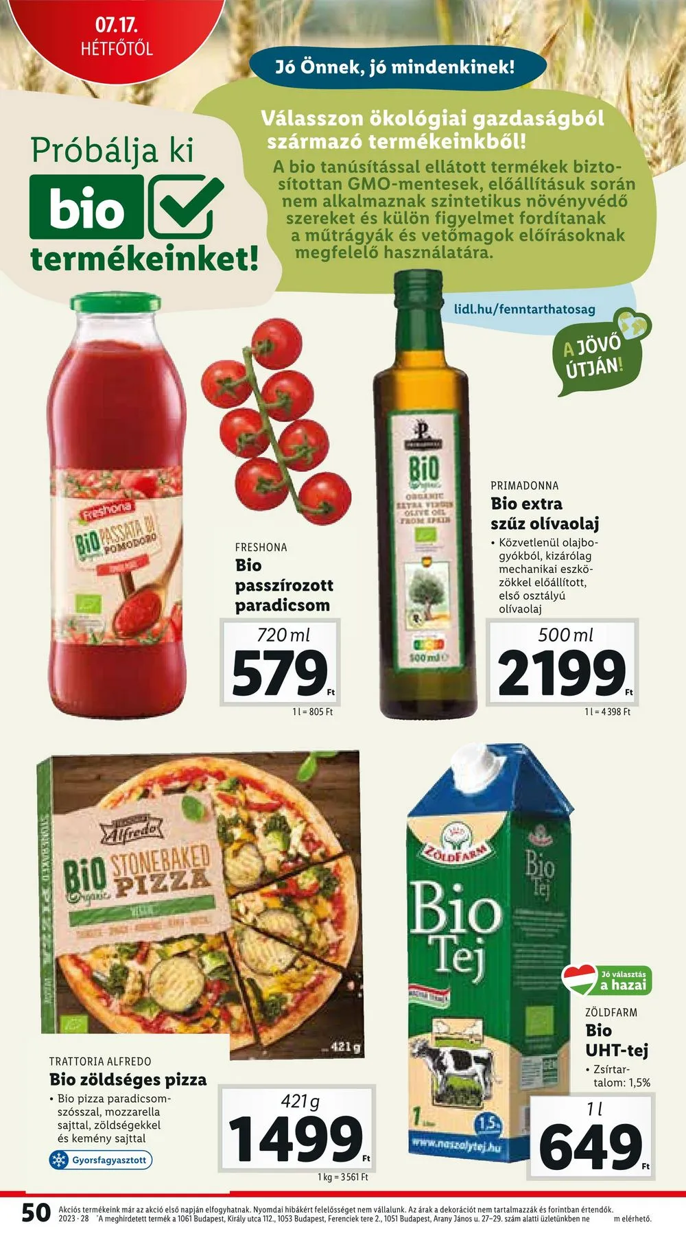 Lidl akciós újság 07.13–07.19 – 50. oldal
