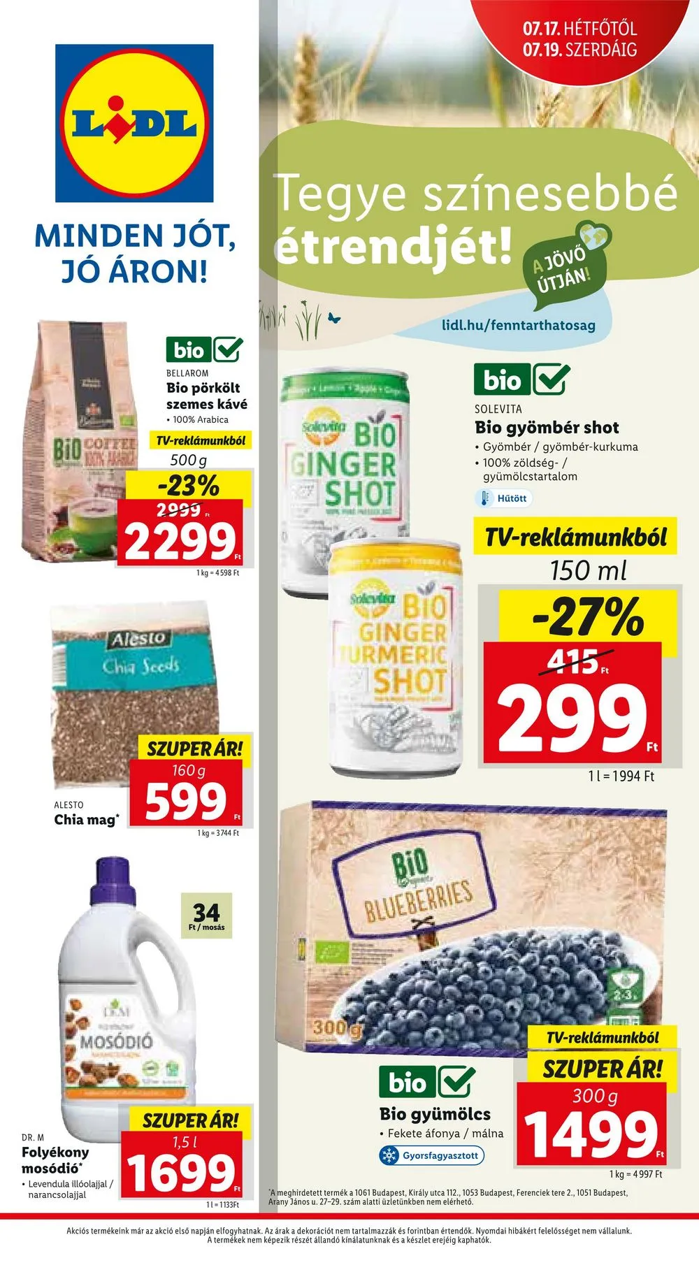 Lidl akciós újság 07.13–07.19 – 54. oldal