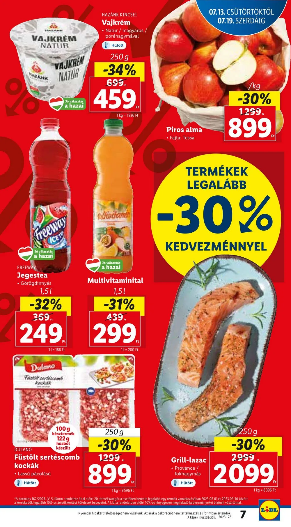 Lidl akciós újság 07.13–07.19 – 7. oldal
