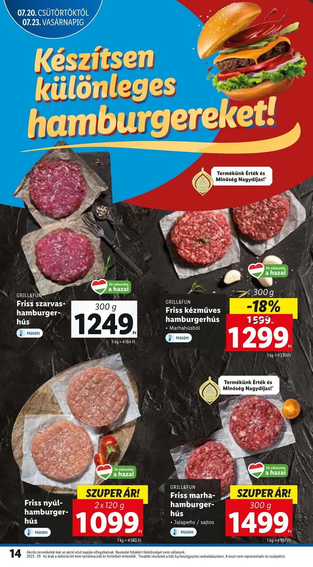Lidl akciós újság 07.20–07.26 – 14. oldal