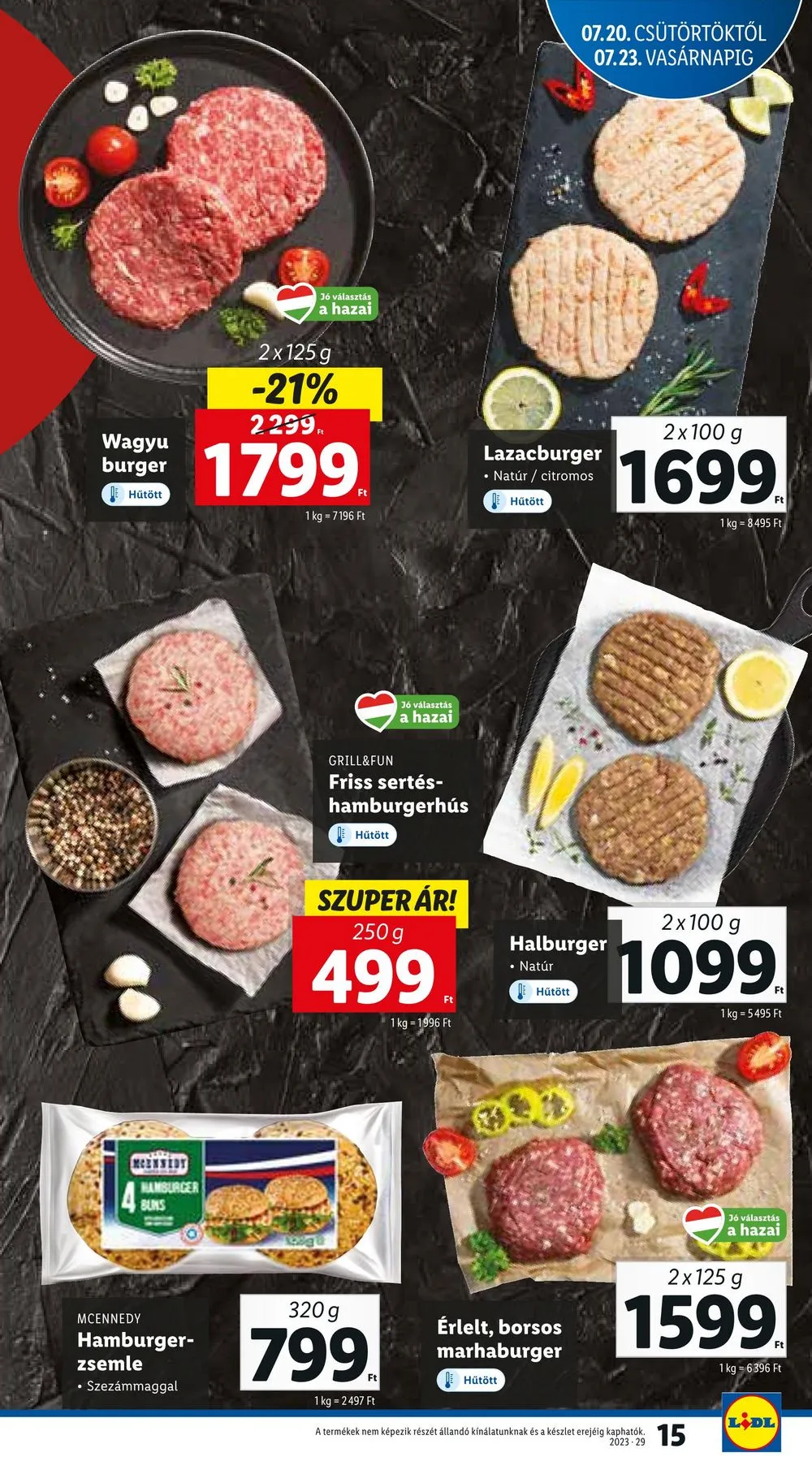 Lidl akciós újság 07.20–07.26 – 15. oldal
