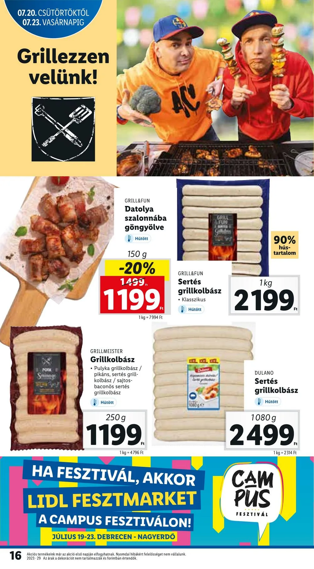 Lidl akciós újság 07.20–07.26 – 16. oldal