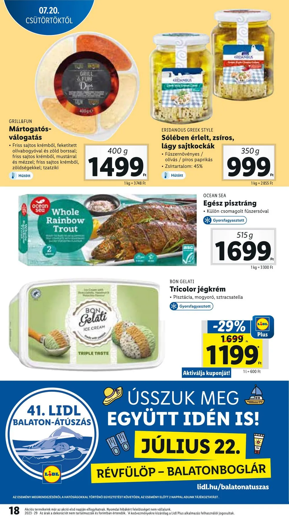 Lidl akciós újság 07.20–07.26 – 18. oldal