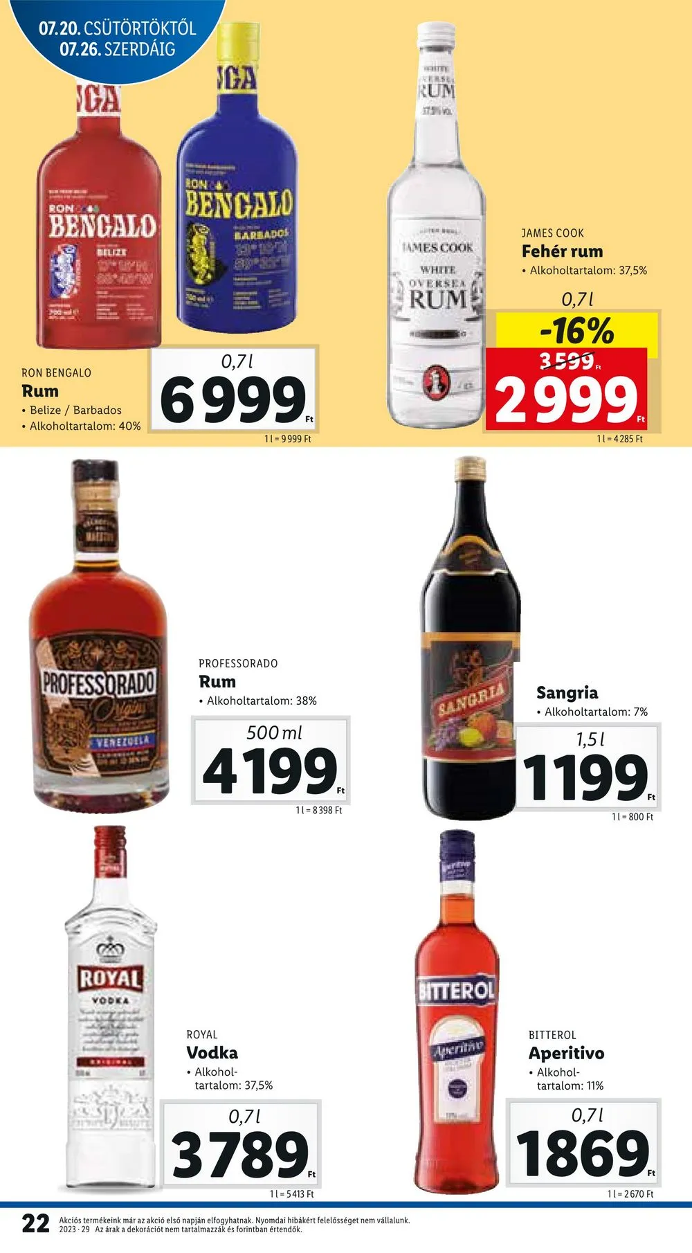 Lidl akciós újság 07.20–07.26 – 22. oldal