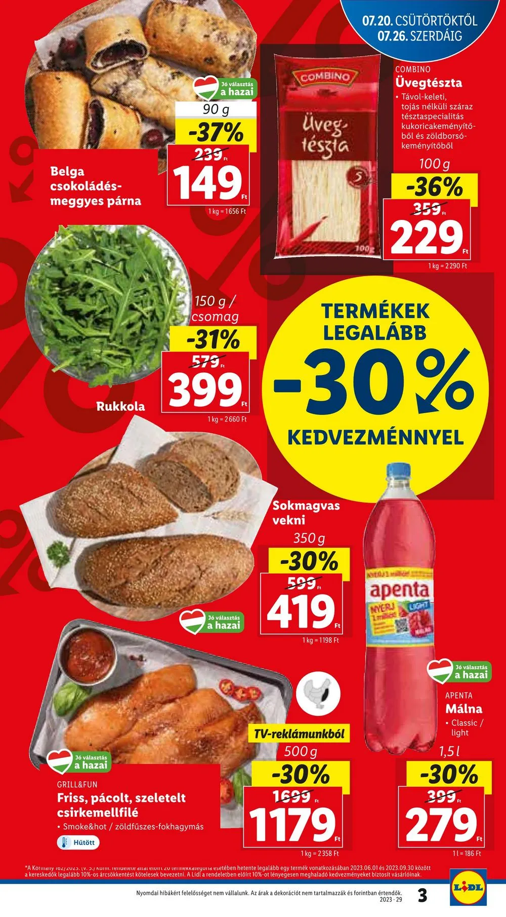 Lidl akciós újság 07.20–07.26 – 3. oldal
