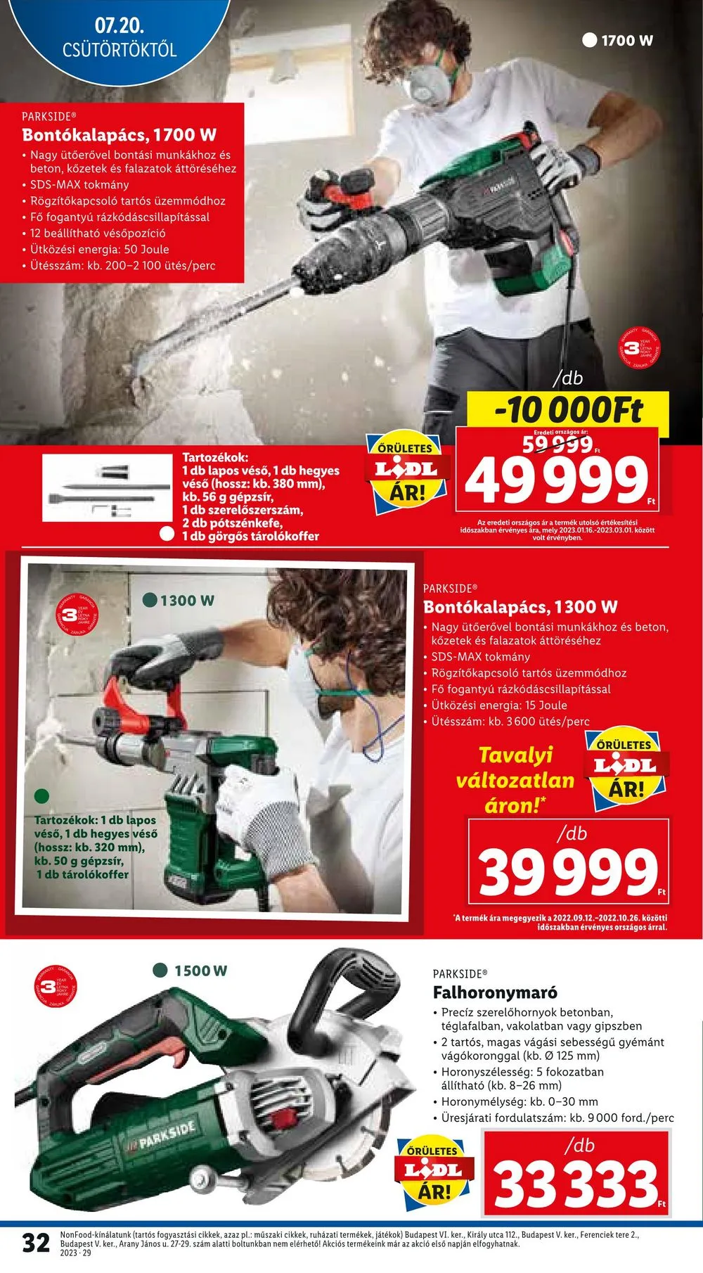 Lidl akciós újság 07.20–07.26 – 32. oldal