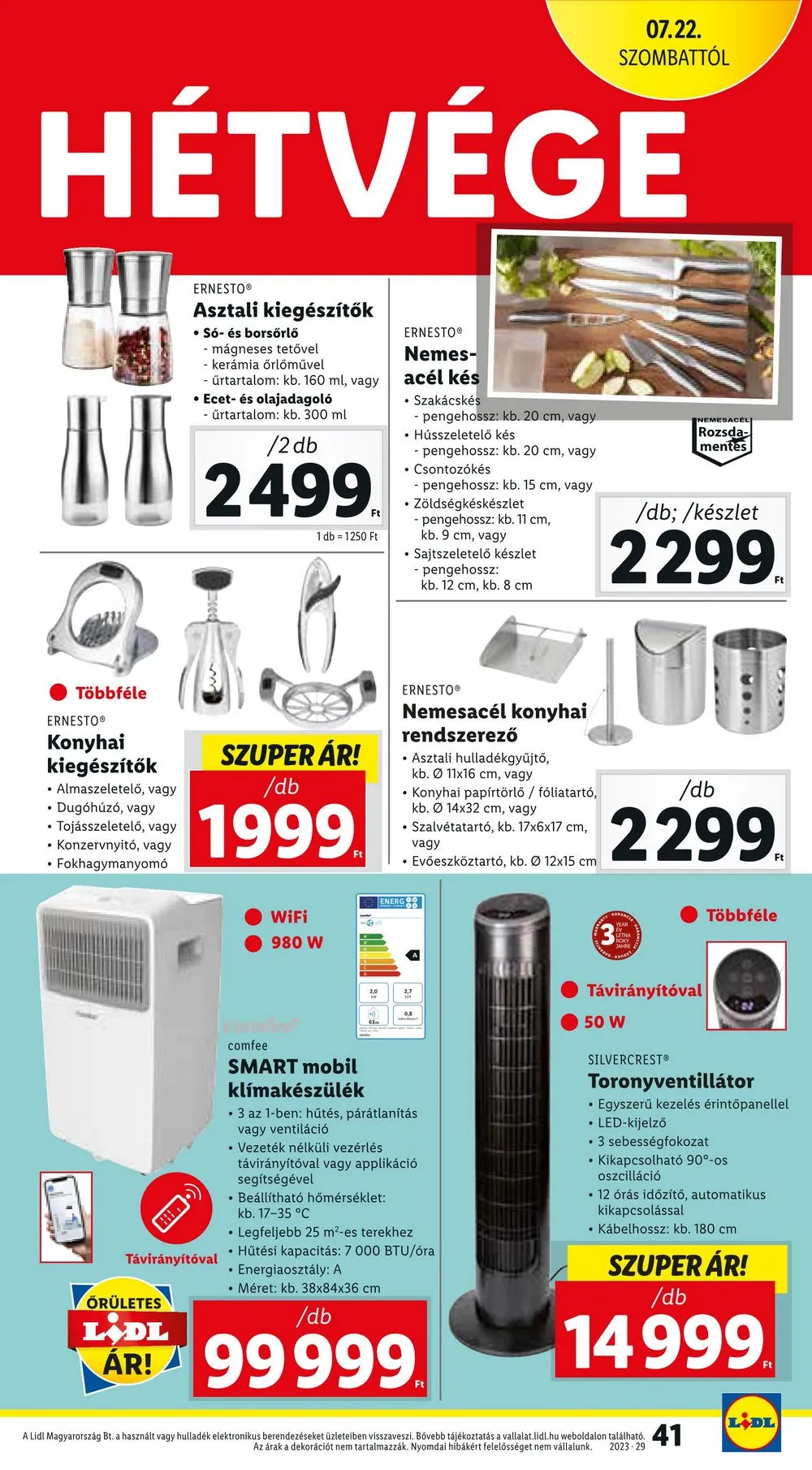 Lidl akciós újság 07.20–07.26 – 41. oldal