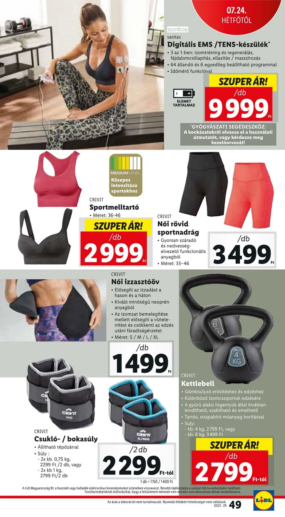 Lidl akciós újság 07.20–07.26 – 49. oldal