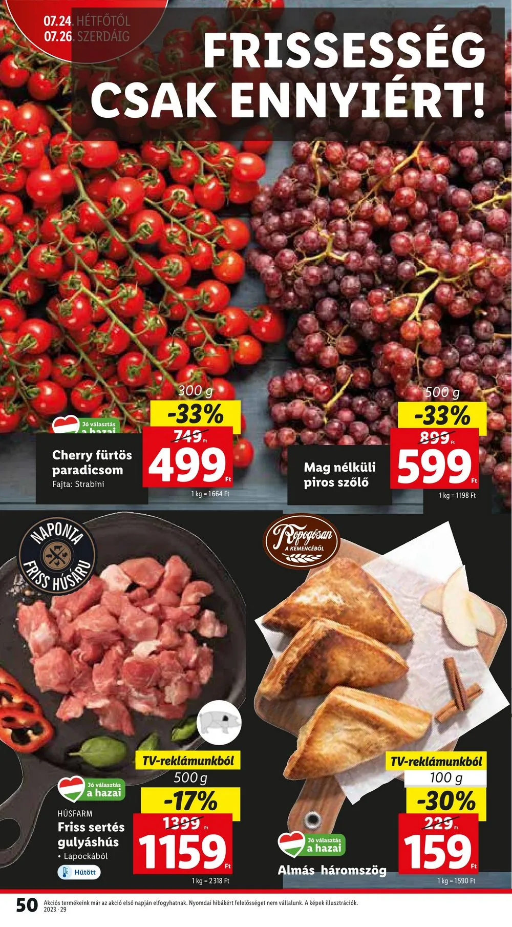 Lidl akciós újság 07.20–07.26 – 50. oldal