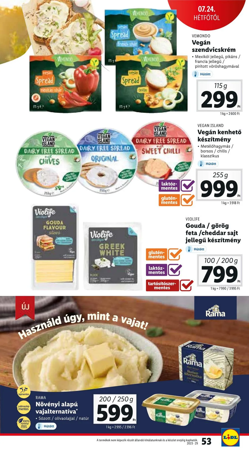 Lidl akciós újság 07.20–07.26 – 53. oldal