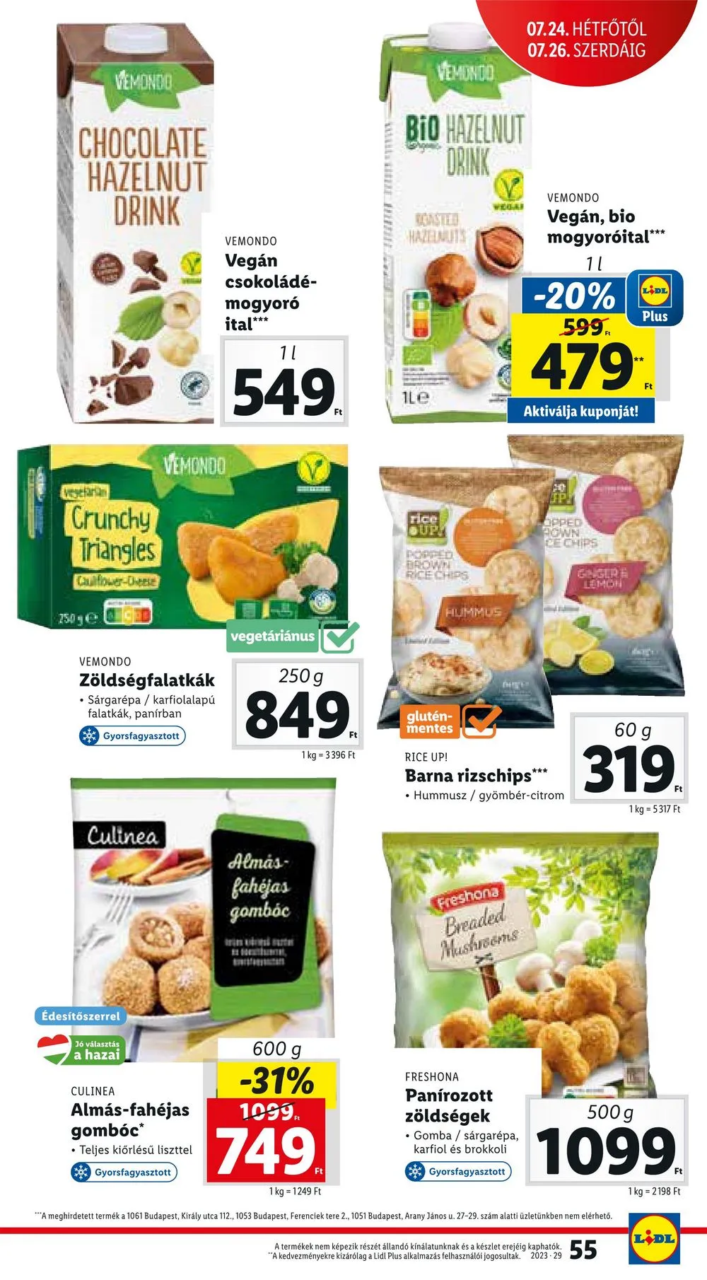 Lidl akciós újság 07.20–07.26 – 55. oldal