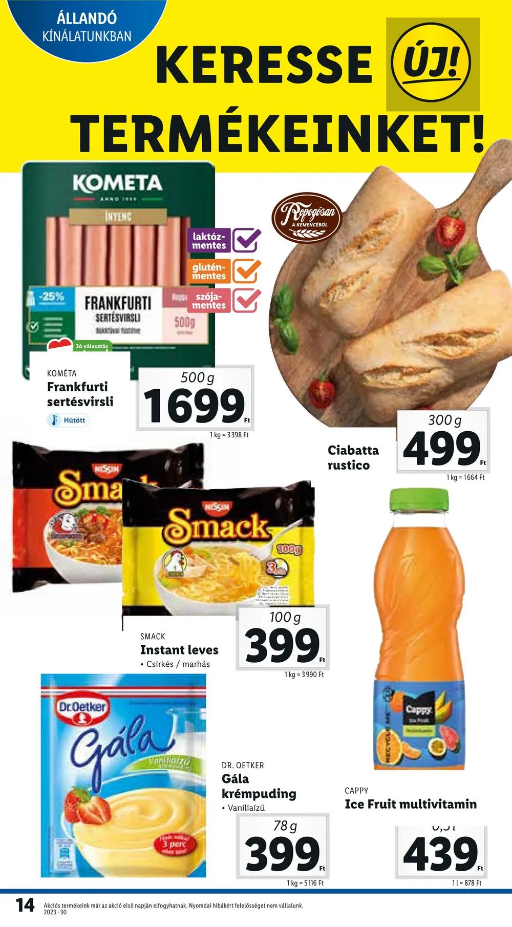 Lidl akciós újság 07.27–07.30 – 14. oldal