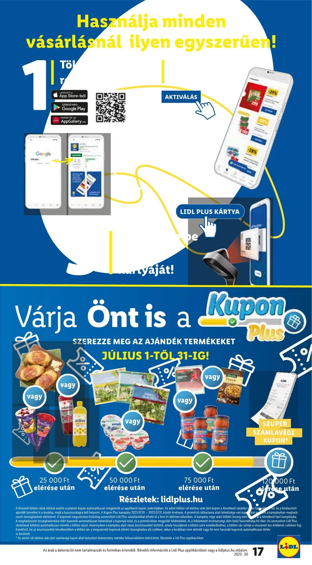 Lidl akciós újság 07.27–07.30 – 17. oldal