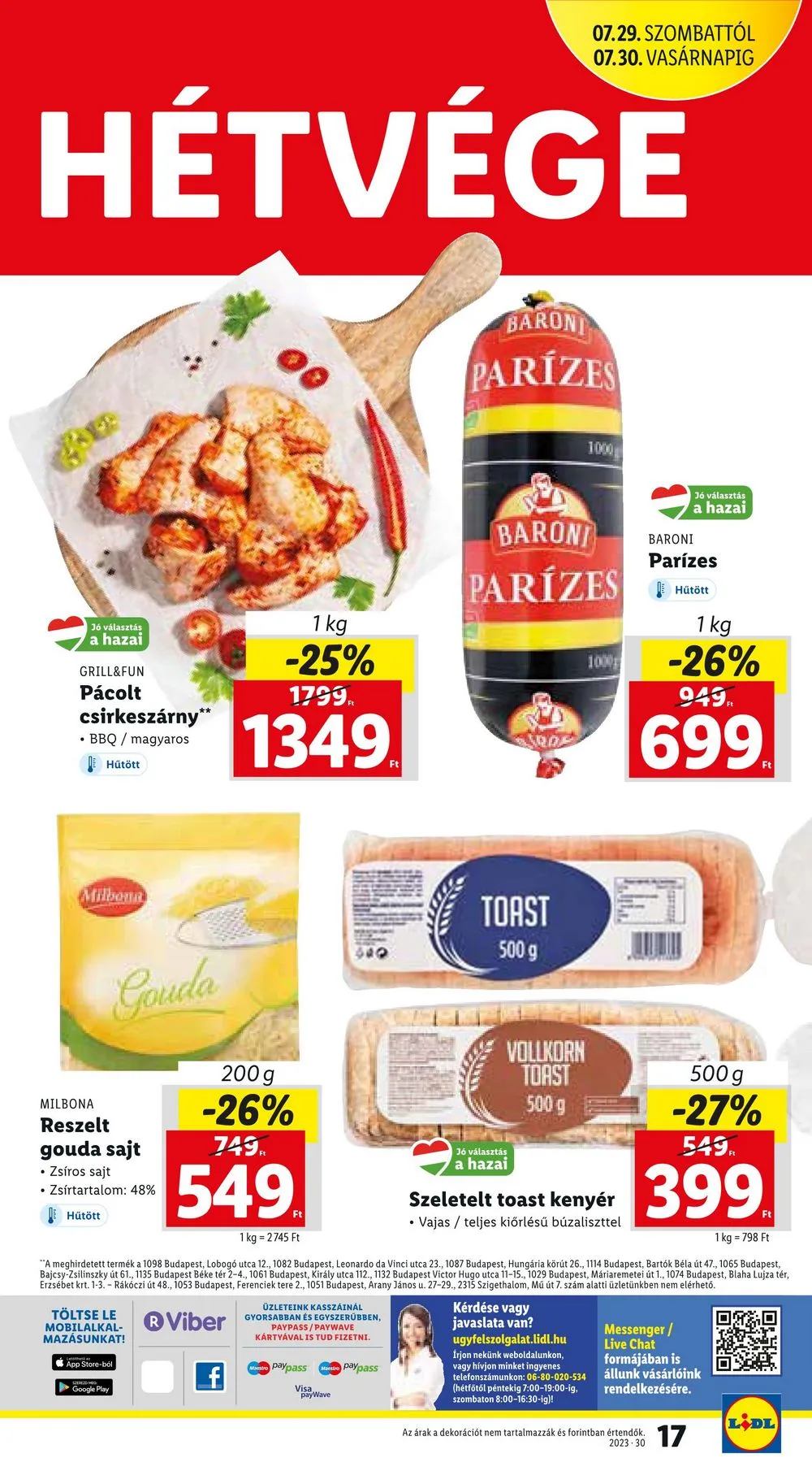 Lidl akciós újság 07.27–07.30 – 19. oldal