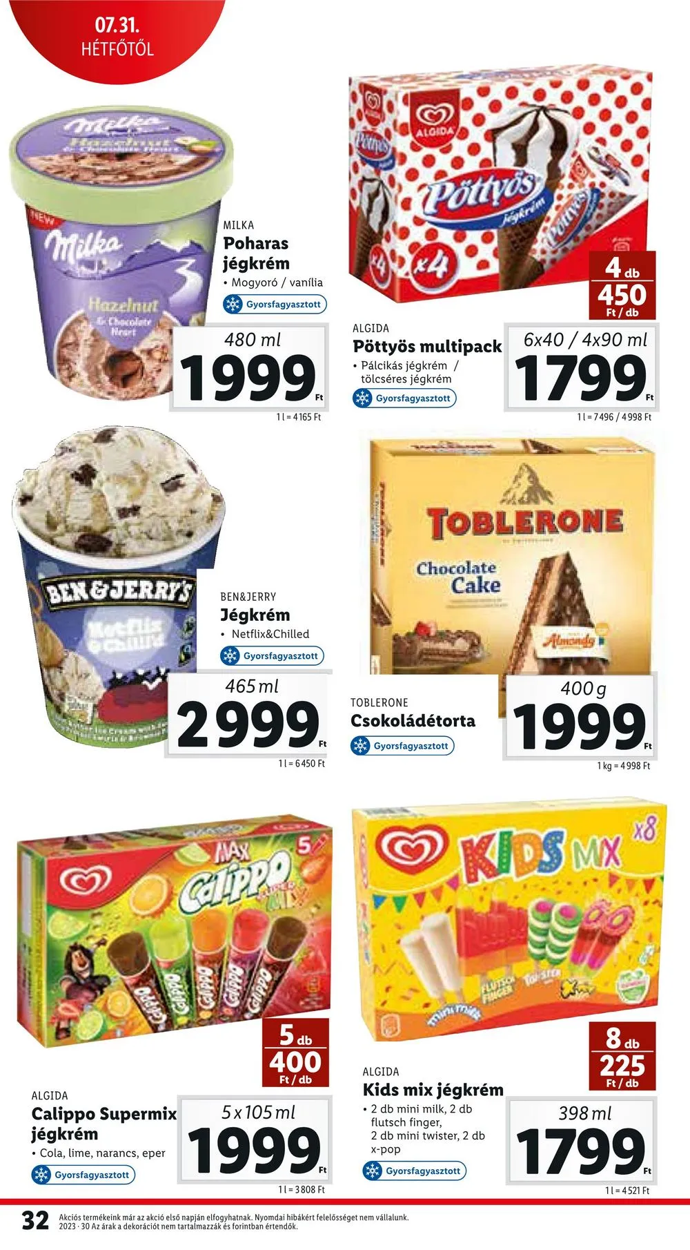 Lidl akciós újság 07.27–07.30 – 34. oldal