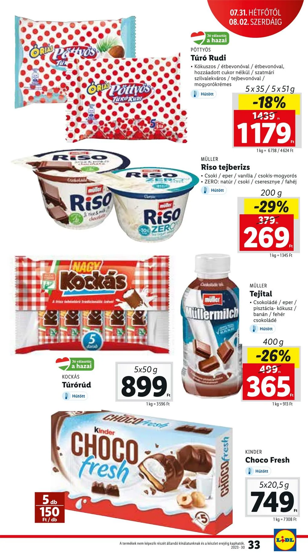 Lidl akciós újság 07.27–07.30 – 35. oldal