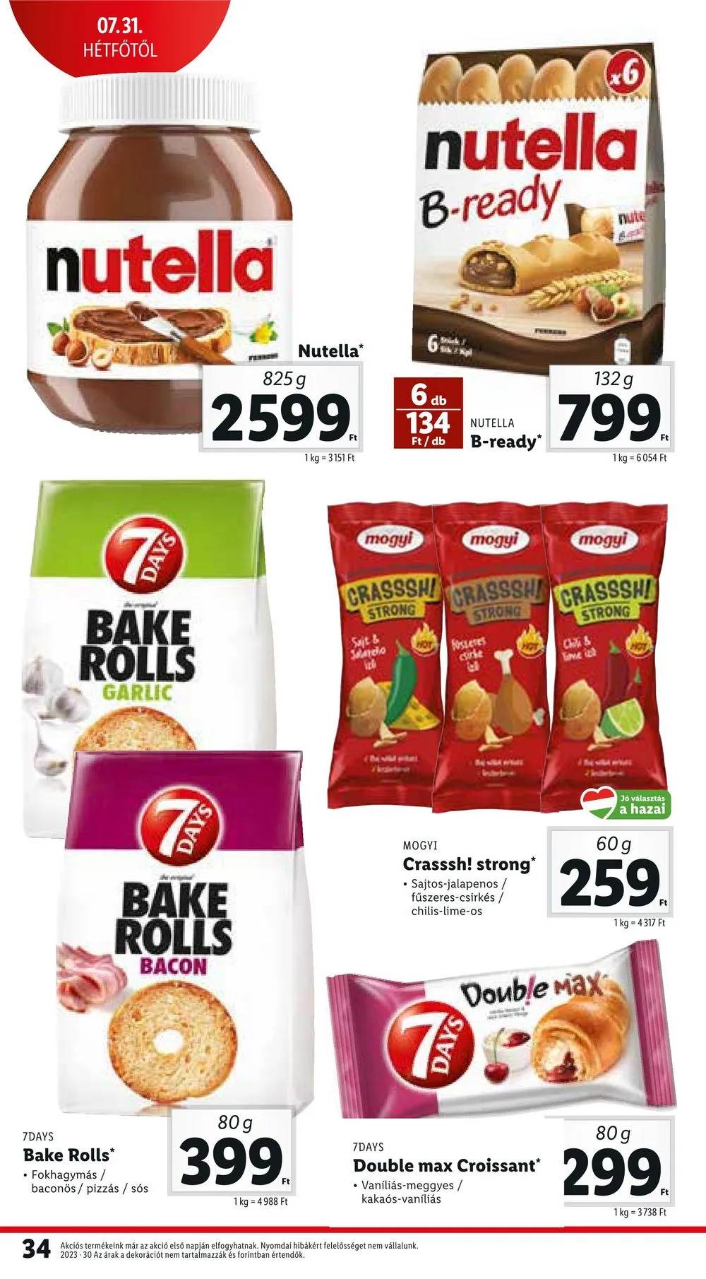 Lidl akciós újság 07.27–07.30 – 36. oldal