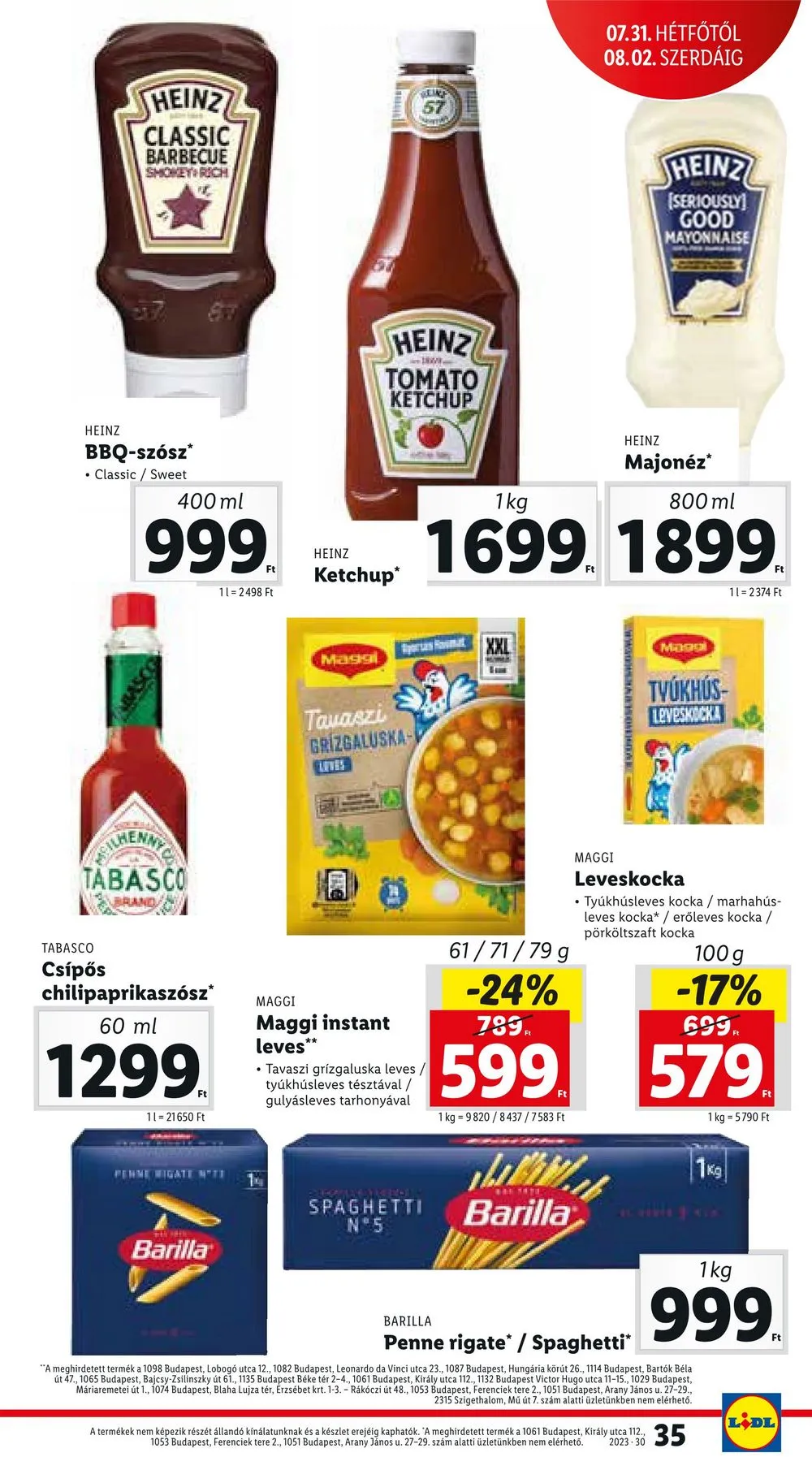 Lidl akciós újság 07.27–07.30 – 37. oldal