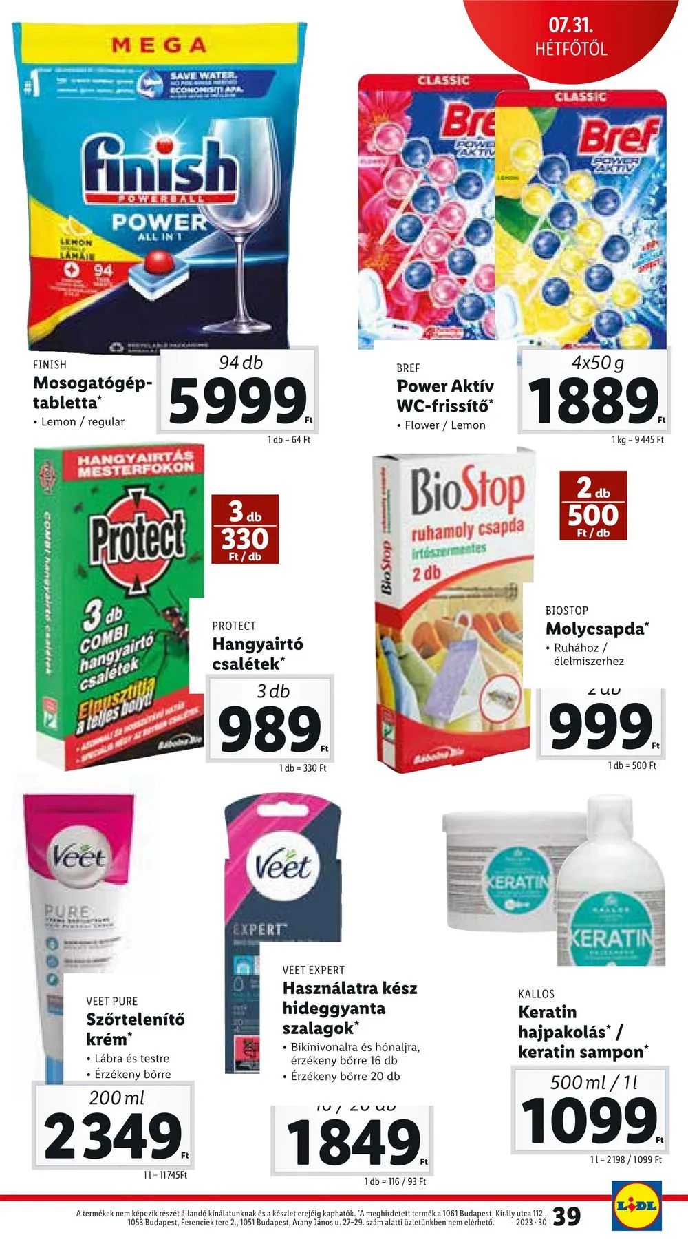 Lidl akciós újság 07.27–07.30 – 41. oldal