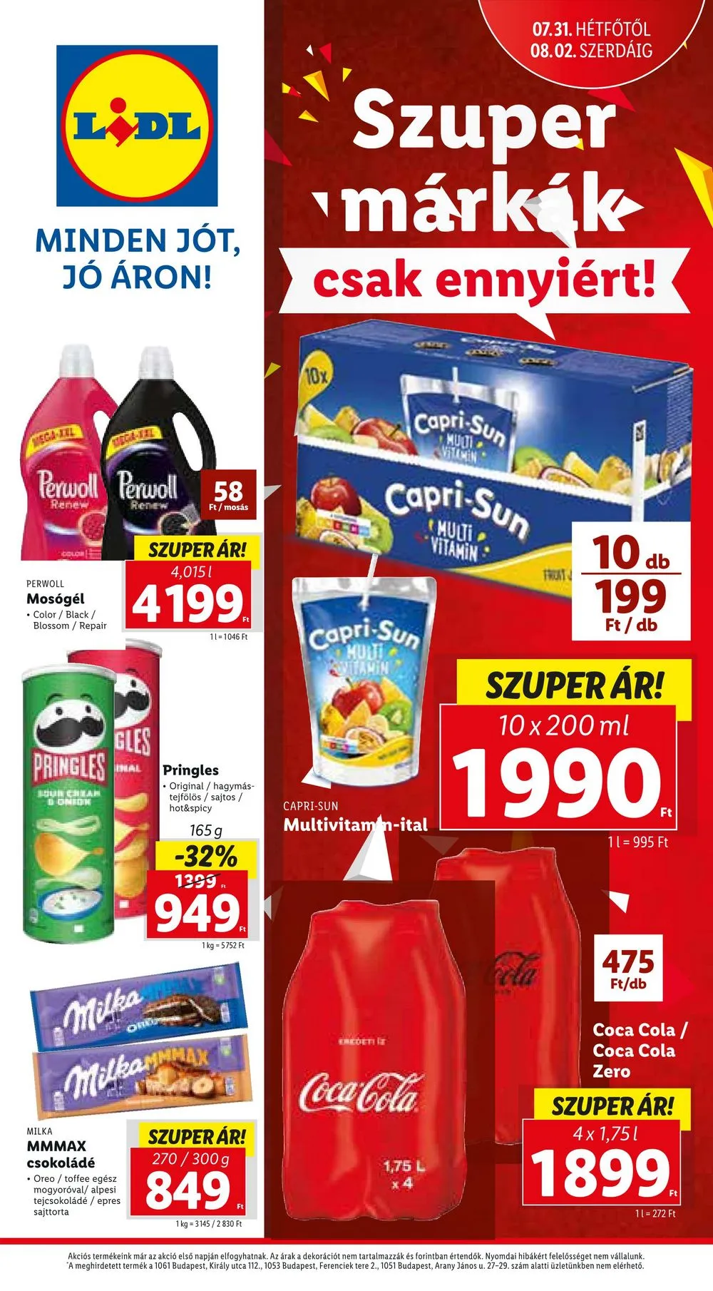 Lidl akciós újság 07.27–07.30 – 42. oldal