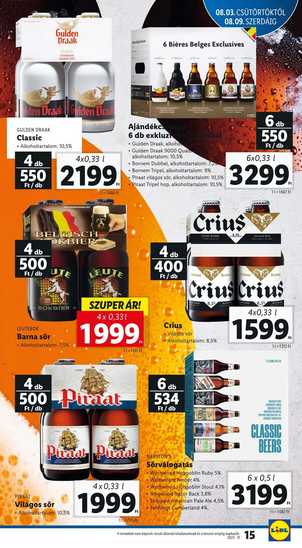 Lidl akciós újság 08.03–08.09 – 15. oldal